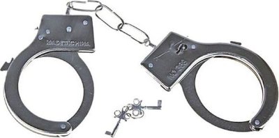 Металлические наручники с регулируемыми браслетами  Цена 497 руб. Металлические наручники с регулируемыми браслетами. Страна: Китай. Материал: металл.