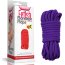 Фиолетовая верёвка для любовных игр - 10 м.  Цена 1 347 руб. - Фиолетовая верёвка для любовных игр - 10 м.