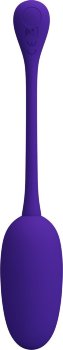 Фиолетовое перезаряжаемое виброяйцо Knucker