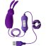 Фиолетовое виброяйцо с пультом управления A-Toys Bunny, работающее от USB  Цена 1 871 руб. - Фиолетовое виброяйцо с пультом управления A-Toys Bunny, работающее от USB