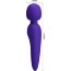 Фиолетовый wand-вибратор Meredith  Цена 8 505 руб. - Фиолетовый wand-вибратор Meredith