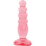 Розовая анальная пробка Crystal Jellies 5 Anal Delight - 14 см.  Цена 2 885 руб. - Розовая анальная пробка Crystal Jellies 5 Anal Delight - 14 см.