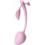 Розовый силиконовый вагинальный шарик с лепесточками  Цена 740 руб. - Розовый силиконовый вагинальный шарик с лепесточками