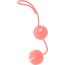 Вагинальные мягкие шарики MARBILIZED DUO BALLS PINK  Цена 1 012 руб. - Вагинальные мягкие шарики MARBILIZED DUO BALLS PINK