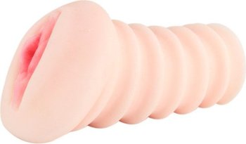 Нежный мастурбатор-вагина с вибрацией
