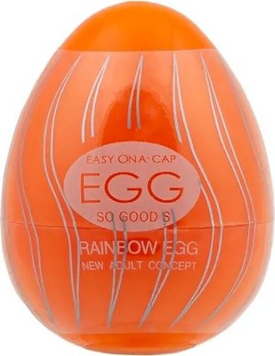 Мастурбатор-яйцо OYO Rainbow Orange  Цена 730 руб. Длина: 6.5 см. Мастурбатор в форме яичка – новое слово в фаллостимуляции. Если раньше, пользуясь другими мастурбаторами, вам приходилось проникать в игрушку, то теперь – натягивать её на пенис! Освободите яичко из скорлупы-футляра, смажьте лубрикантом, погрузите головку в отверстие снизу, а после – натяните мастурбатор на всю длину пениса. Сверхмягкий и невероятно эластичный материал укроет предмет вашей гордости. Внутренний рельеф гарантирует вам действительно яркую стимуляцию и оргазм. Страна: Китай. Материал: термопластичный эластомер (TPE).