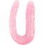 Розовый U-образный фаллоимитатор 13 Inch Dildo - 17 см.  Цена 2 691 руб. - Розовый U-образный фаллоимитатор 13 Inch Dildo - 17 см.