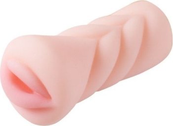 Телесный мастурбатор-ротик Yoni №6 Oral