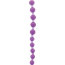 Фиолетовая анальная цепочка JUMBO JELLY THAI BEADS CARDED LAVENDER - 31,8 см.  Цена 898 руб. - Фиолетовая анальная цепочка JUMBO JELLY THAI BEADS CARDED LAVENDER - 31,8 см.