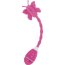 Розовый вибростимулятор-бабочка на ручке THE CELINE BUTTERFLY  Цена 7 317 руб. - Розовый вибростимулятор-бабочка на ручке THE CELINE BUTTERFLY