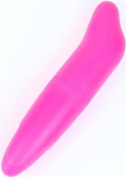 Розовый клиторальный вибростимулятор «Оки-Чпоки»