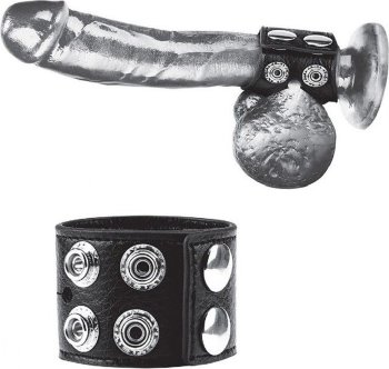 Ремень на член и мошонку 1.5 Cock Ring With Ball Strap