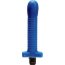 Синий многоскоростной силиконовый вибратор - 18 см.  Цена 1 856 руб. - Синий многоскоростной силиконовый вибратор - 18 см.