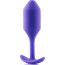 Фиолетовая пробка для ношения B-vibe Snug Plug 2 - 11,4 см.  Цена 11 882 руб. - Фиолетовая пробка для ношения B-vibe Snug Plug 2 - 11,4 см.