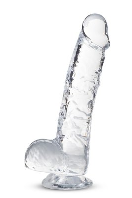 Прозрачный фаллоимитатор 6 Inch Crystalline Dildo - 15,2 см. Длина: 15.2 см. Диаметр: 2.5 см. Прозрачный фаллоимитатор 6 Inch Crystalline Dildo. Гибкий ствол, пышная мошонка, присоска в основании. Страна: Китай. Материал: поливинилхлорид (ПВХ, PVC).