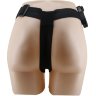 Страпон с вагинальной пробкой и вибрацией Ultra Passionate Harness - 16 см.
