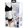 Страпон с вагинальной пробкой и вибрацией Ultra Passionate Harness - 16 см.