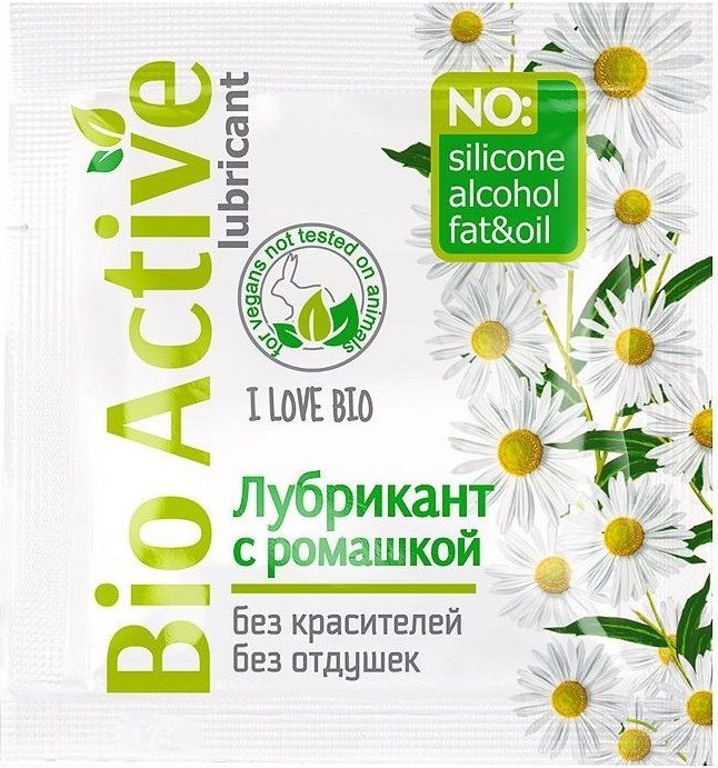 Пробник лубриканта на водной основе Bio Active - 3 гр.