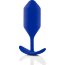 Синяя пробка для ношения Snug Plug 4 - 14,5 см. - Синяя пробка для ношения Snug Plug 4 - 14,5 см.
