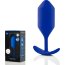 Синяя пробка для ношения Snug Plug 4 - 14,5 см. - Синяя пробка для ношения Snug Plug 4 - 14,5 см.