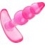 Розовая анальная пробка Bubbles Bumpy Starter - 11 см.  Цена 2 075 руб. - Розовая анальная пробка Bubbles Bumpy Starter - 11 см.