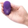 Фиолетовый двусторонний вибратор Together - 35,6 см.