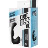 Черный вибромассажер простаты FantASStic Vibrating Prostate Massager - 11,3 см.