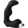 Черный вибромассажер простаты FantASStic Vibrating Prostate Massager - 11,3 см.