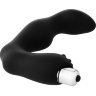 Черный вибромассажер простаты FantASStic Vibrating Prostate Massager - 11,3 см.