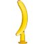 Жёлтый стимулятор-банан из стекла - 17,5 см.  Цена 2 586 руб. - Жёлтый стимулятор-банан из стекла - 17,5 см.