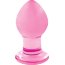 Малая розовая стеклянная анальная пробка Crystal Small - 6,2 см.  Цена 3 182 руб. - Малая розовая стеклянная анальная пробка Crystal Small - 6,2 см.