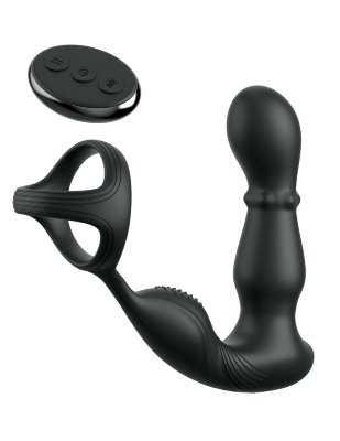 Черный вибростимулятор простаты с кольцом Ass-gasm Slide Glide Длина: 19 см. Диаметр: 3.5 см. Массажер Ass-Gasm Slide & Glide для стимуляции промежности и простаты. Эта модель основана на популярной серии Ass-Gasm, но теперь оснащена уникальным скользящим кольцом с рельефными шариками, усиливающими стимуляцию простаты. 10 режимов вибрации создают волнующую фрикцию, обеспечивая мощное удовольствие. 10 режимов работы, 3 мощных мотора, водонепроницаемый. Управление кнопками на основании или пультом. Магнитная USB-зарядка. Рабочая длина - 11,8 см. Диаметр кольца - 4,2 см. Страна: Китай. Материал: силикон. Батарейки: встроенный аккумулятор.