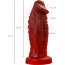 Силиконовый вибратор Monster Saur - 20 см. - Силиконовый вибратор Monster Saur - 20 см.