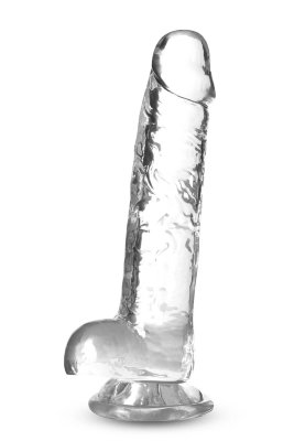 Прозрачный фаллоимитатор 7 Inch Crystalline Dildo - 17,7 см. Длина: 17.7 см. Диаметр: 3.1 см. Прозрачный фаллоимитатор 7 Inch Crystalline Dildo. Гибкий ствол, пышная мошонка, присоска для фиксации на плоскости. Страна: Китай. Материал: термопластичный эластомер (TPE).