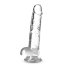 Прозрачный фаллоимитатор 7 Inch Crystalline Dildo - 17,7 см. - Прозрачный фаллоимитатор 7 Inch Crystalline Dildo - 17,7 см.
