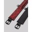Красно-черные оковы Reversible Faux Leather Ankle Cuffs  Цена 9 956 руб. - Красно-черные оковы Reversible Faux Leather Ankle Cuffs