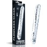 Прозрачный двусторонний фаллоимитатор Flawless Clear Double Dildo - 30 см.