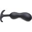 Черный массажер простаты с утяжелителями Premium Silicone Weighted Prostate Plug Large - 18,8 см. - Черный массажер простаты с утяжелителями Premium Silicone Weighted Prostate Plug Large - 18,8 см.