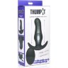 Черная анальная вибропробка Kinetic Thumping 7X Prostate Anal Plug - 13,3 см.
