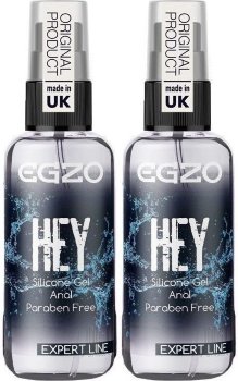 Набор анальных смазок на силиконовой основе Egzo Hey Expert Line - 2 х 50 мл.