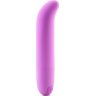 Фиолетовый вибромассажер Pink Vibe для стимуляции точки G и клитора - 12,2 см.