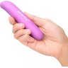 Фиолетовый вибромассажер Pink Vibe для стимуляции точки G и клитора - 12,2 см.