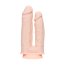 Телесный анально-вагинальный вибратор RealStick Silicone Jason M - 18 см. - Телесный анально-вагинальный вибратор RealStick Silicone Jason M - 18 см.