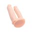 Телесный анально-вагинальный вибратор RealStick Silicone Jason M - 18 см. - Телесный анально-вагинальный вибратор RealStick Silicone Jason M - 18 см.