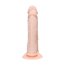 Телесный анально-вагинальный вибратор RealStick Silicone Jason M - 18 см. - Телесный анально-вагинальный вибратор RealStick Silicone Jason M - 18 см.