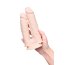Телесный анально-вагинальный вибратор RealStick Silicone Jason M - 18 см. - Телесный анально-вагинальный вибратор RealStick Silicone Jason M - 18 см.
