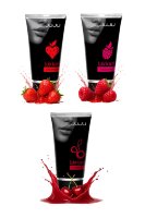 Набор из 3 съедобных лубрикантов JUJU (клубника, малина, вишня)