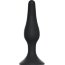Чёрная анальная пробка Slim Anal Plug Medium - 11,5 см. - Чёрная анальная пробка Slim Anal Plug Medium - 11,5 см.