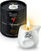 Массажная свеча с ароматом шоколада Bougie de Massage Gourmande Chocolat - 80 мл.