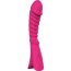 Розовый перезаряжаемый вибратор с ребрышками NAUGHTY BARONESS - 12,5 см.  Цена 4 467 руб. - Розовый перезаряжаемый вибратор с ребрышками NAUGHTY BARONESS - 12,5 см.